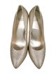 Stuart Weitzman Glitter Glitter Accents Pumps