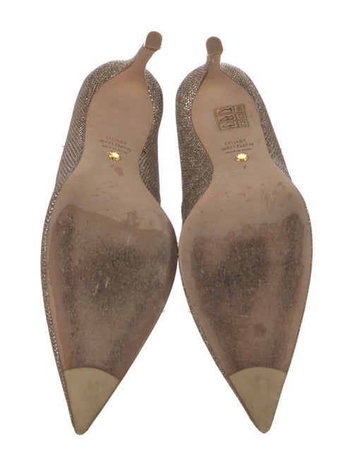 Stuart Weitzman Glitter Glitter Accents Pumps