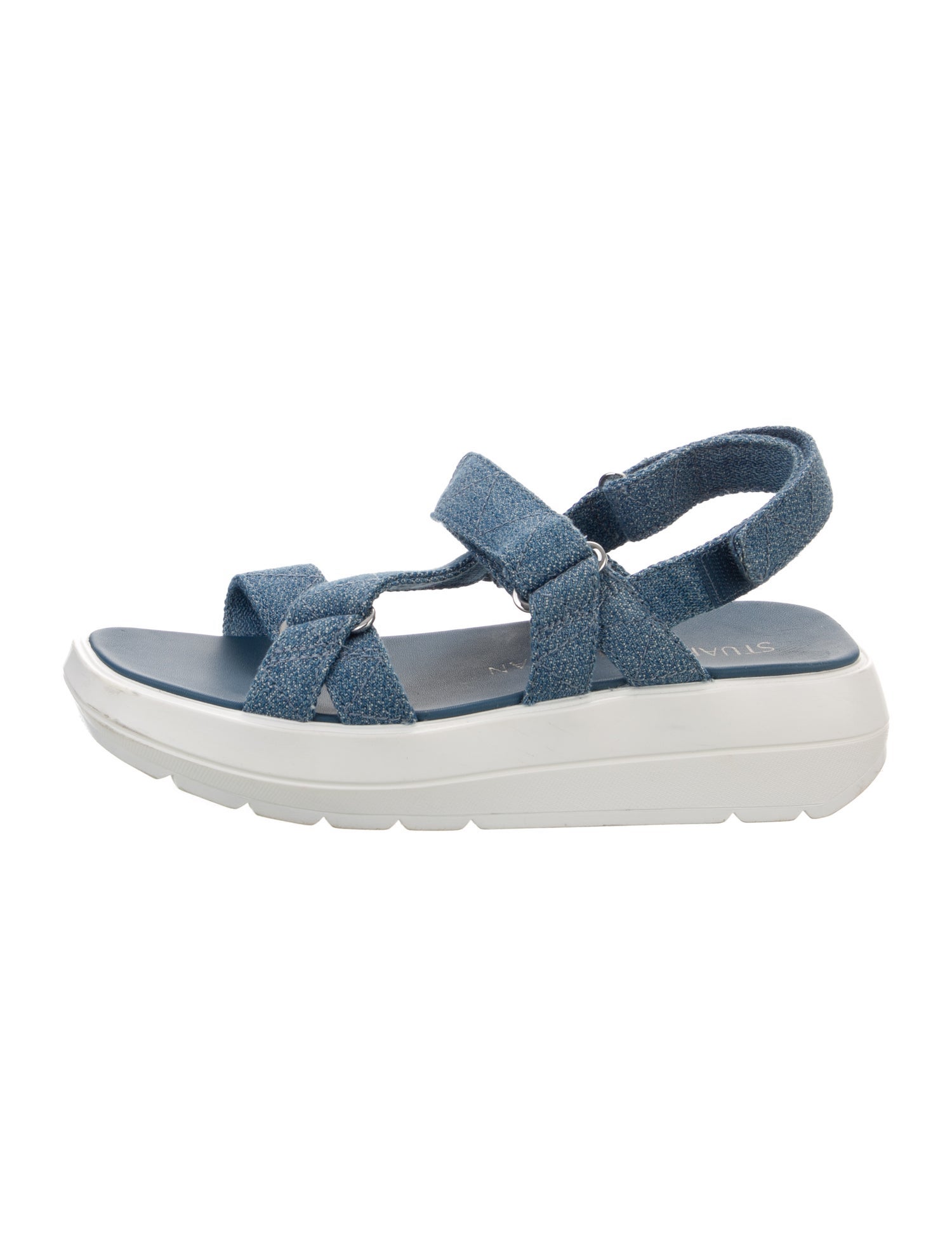 Stuart Weitzman Denim Sandals
