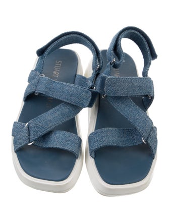 Stuart Weitzman Denim Sandals
