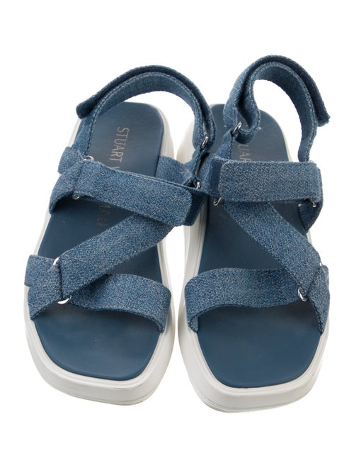 Stuart Weitzman Denim Sandals