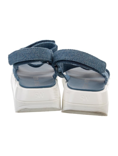 Stuart Weitzman Denim Sandals