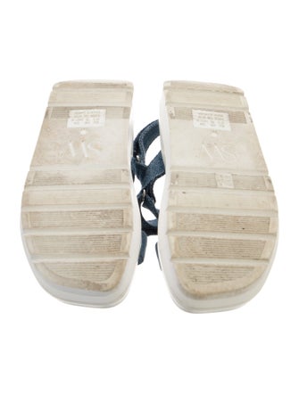 Stuart Weitzman Denim Sandals