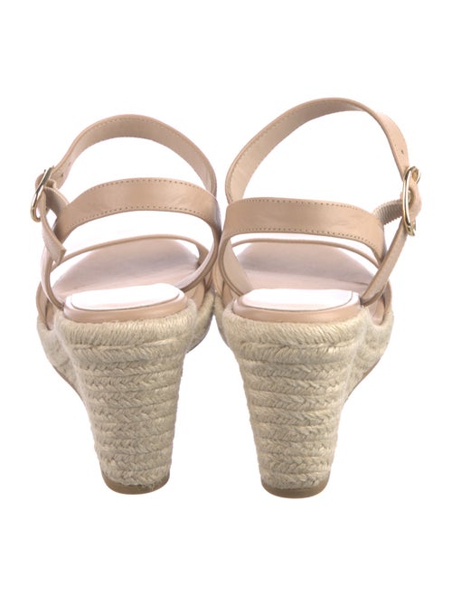 Stuart Weitzman Leather Espadrilles
