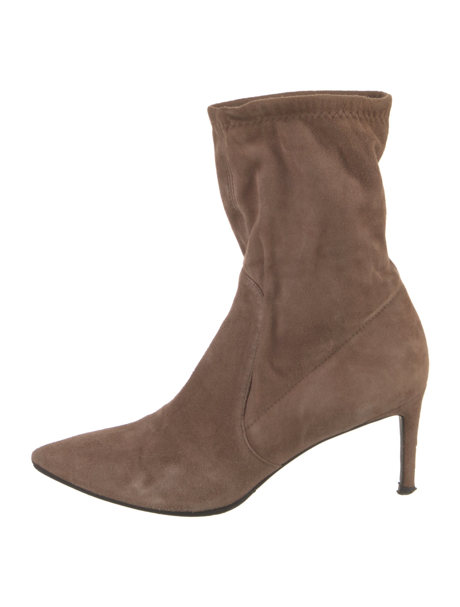 Stuart Weitzman Suede Sock Boots