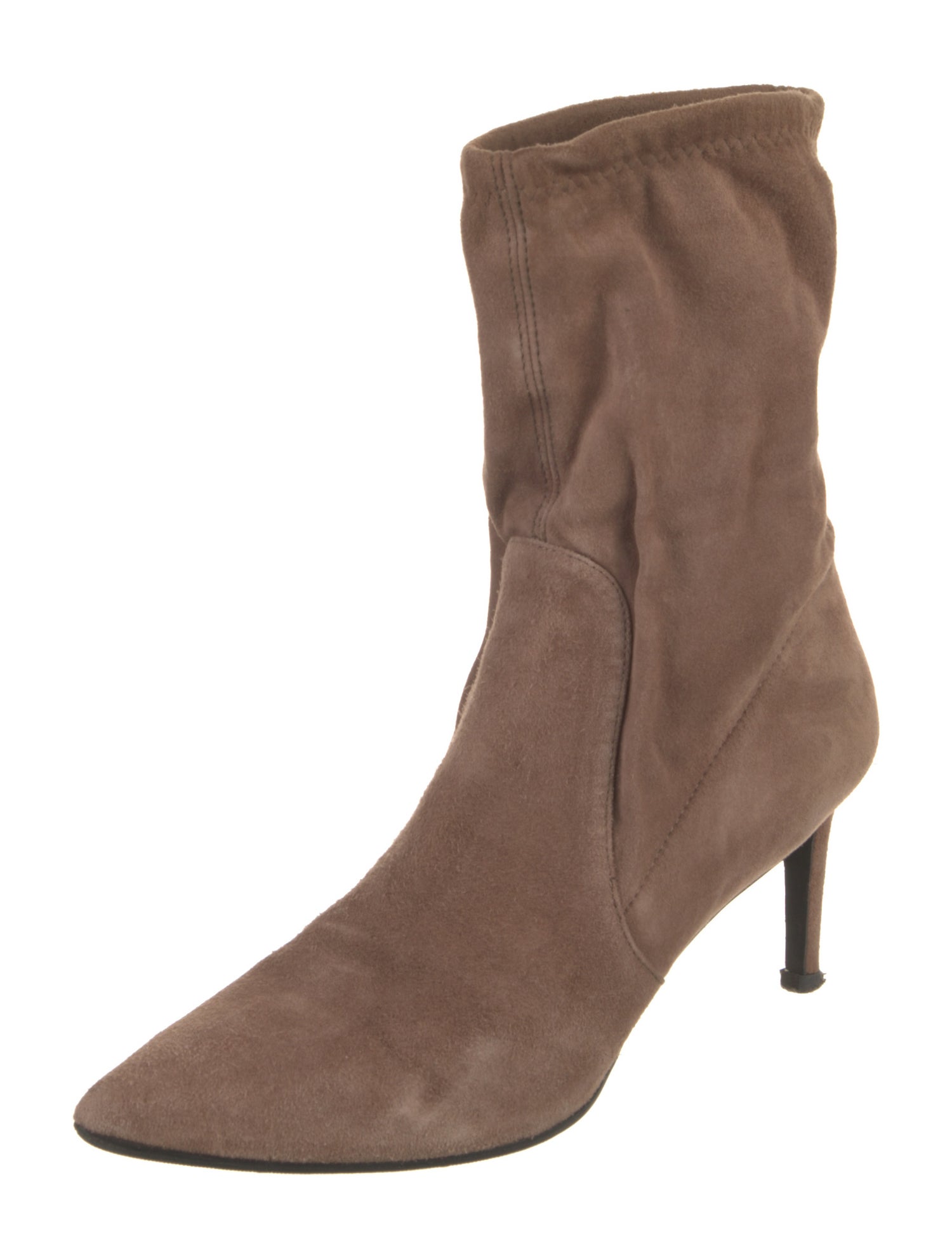 Stuart Weitzman Suede Sock Boots