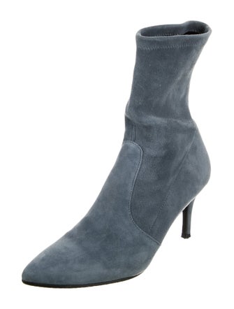 Stuart Weitzman Suede Sock Boots