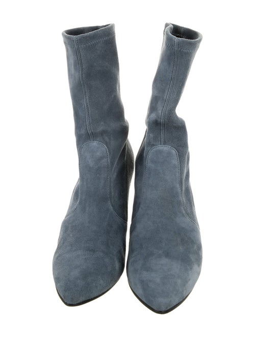 Stuart Weitzman Suede Sock Boots