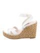 Stuart Weitzman Leather Espadrilles