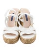 Stuart Weitzman Leather Espadrilles