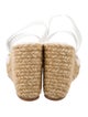 Stuart Weitzman Leather Espadrilles