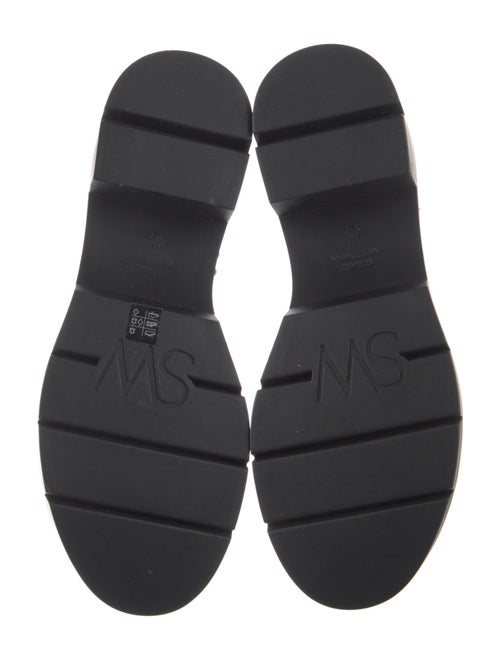 Stuart Weitzman Leather Beaded Accents Chelsea Boots