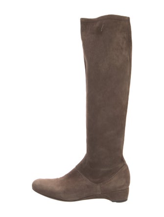 Stuart Weitzman Suede Riding Boots
