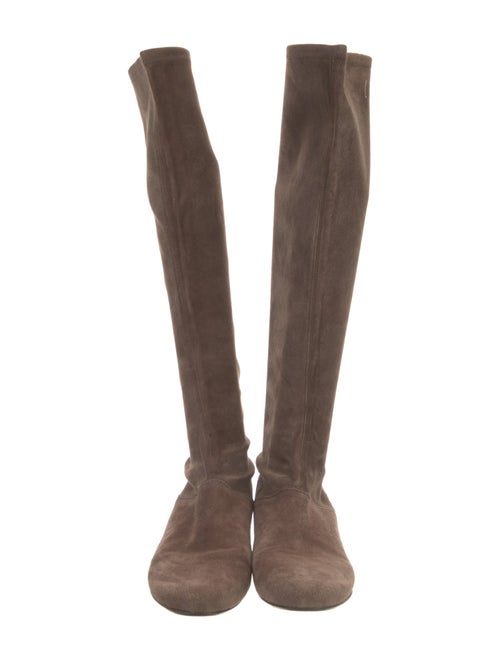 Stuart Weitzman Suede Riding Boots