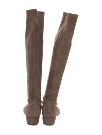 Stuart Weitzman Suede Riding Boots