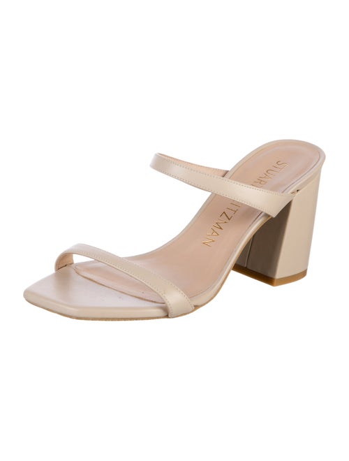 Stuart Weitzman Leather Slides