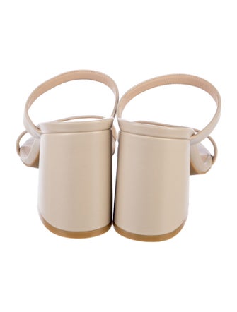 Stuart Weitzman Leather Slides