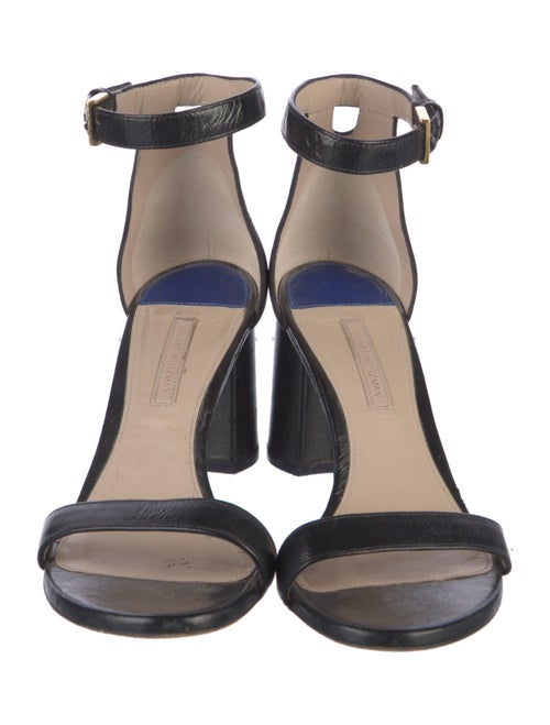Stuart Weitzman Patent Leather Sandals