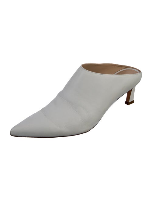 Stuart Weitzman Leather Mules