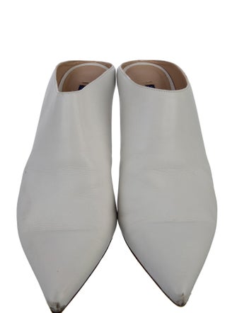 Stuart Weitzman Leather Mules