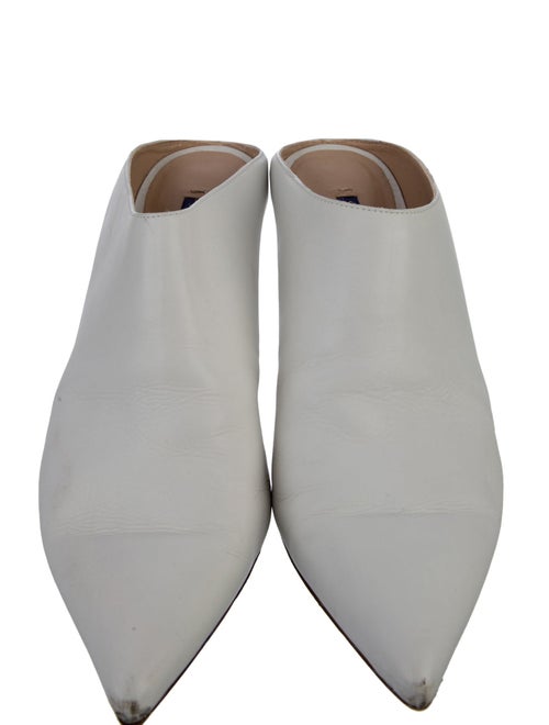 Stuart Weitzman Leather Mules