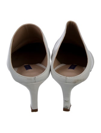 Stuart Weitzman Leather Mules