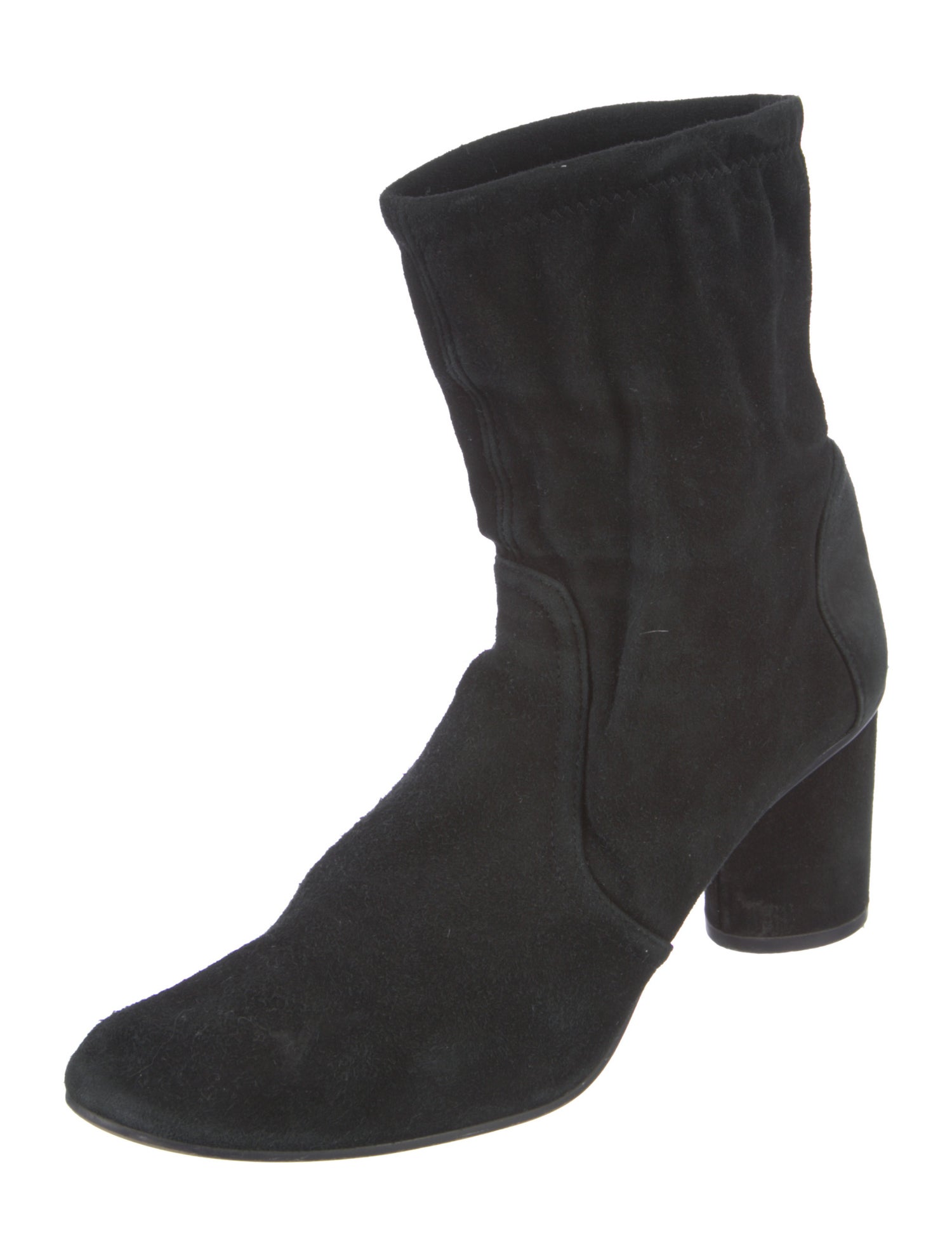 Stuart Weitzman Suede Sock Boots