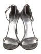 Stuart Weitzman Glitter Glitter Accents Sandals