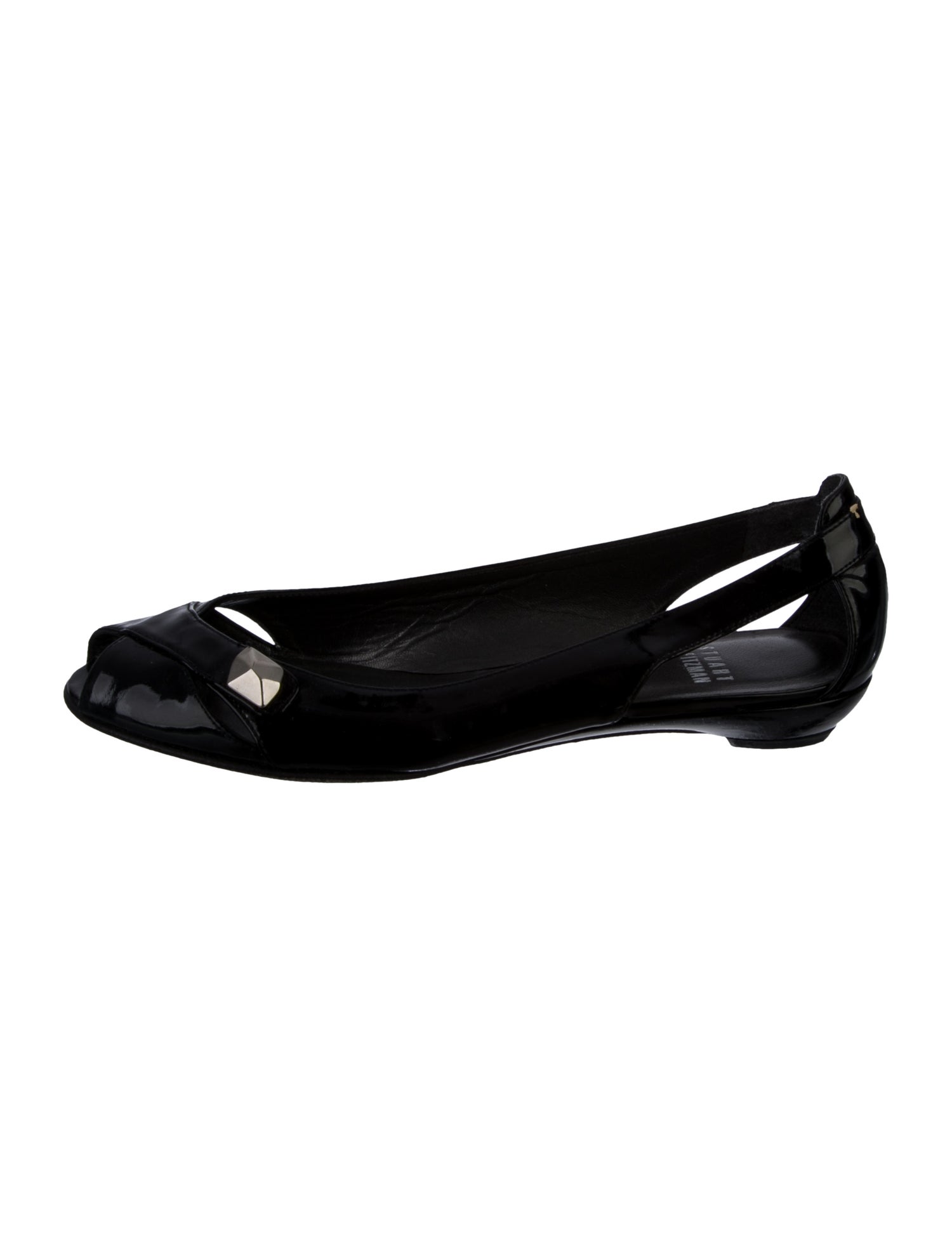 Stuart Weitzman Patent Leather Ballet Flats