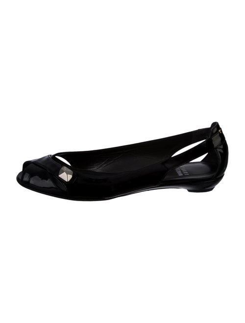 Stuart Weitzman Patent Leather Ballet Flats