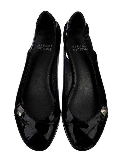 Stuart Weitzman Patent Leather Ballet Flats