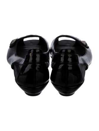 Stuart Weitzman Patent Leather Ballet Flats