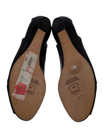 Stuart Weitzman Patent Leather Ballet Flats