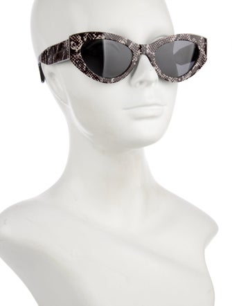 Stuart Weitzman Cat-Eye Tinted Sunglasses