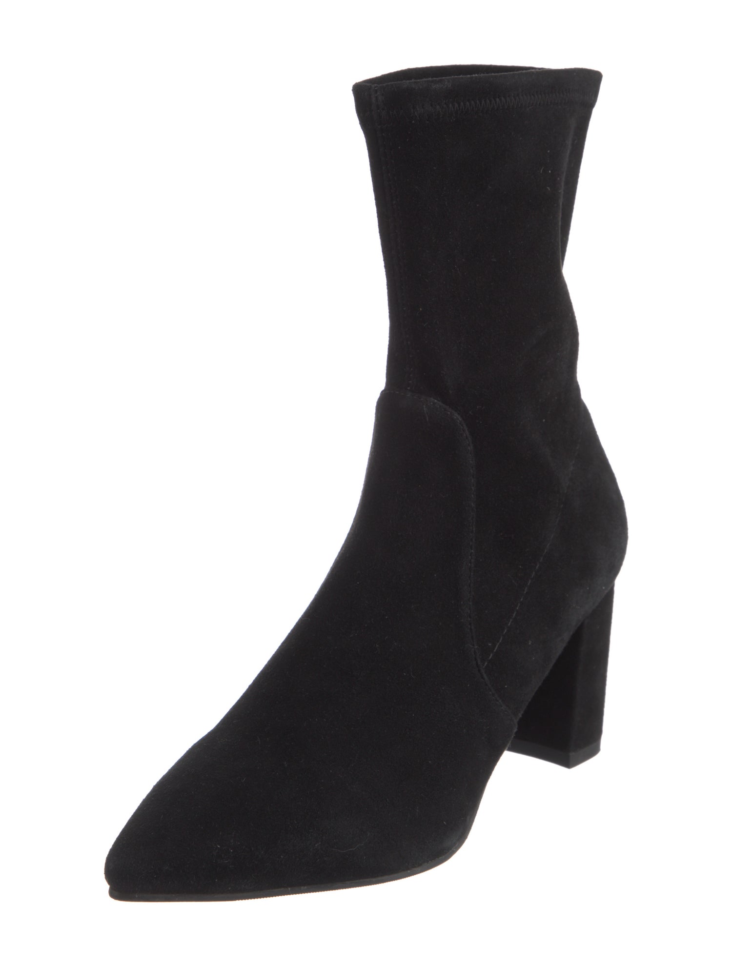 Stuart Weitzman Suede Sock Boots