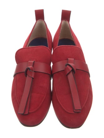Stuart Weitzman Suede Loafers