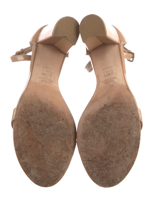 Stuart Weitzman Patent Leather Sandals