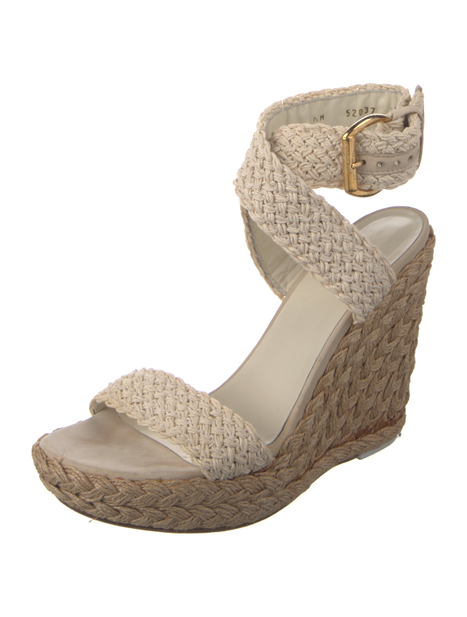 Stuart Weitzman Jute Animal Print Espadrilles