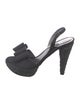 Stuart Weitzman Bow Accents Slingback Sandals