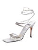 Stuart Weitzman Crystal Embellishments Sandals