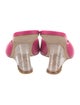 Stuart Weitzman Leather Slides
