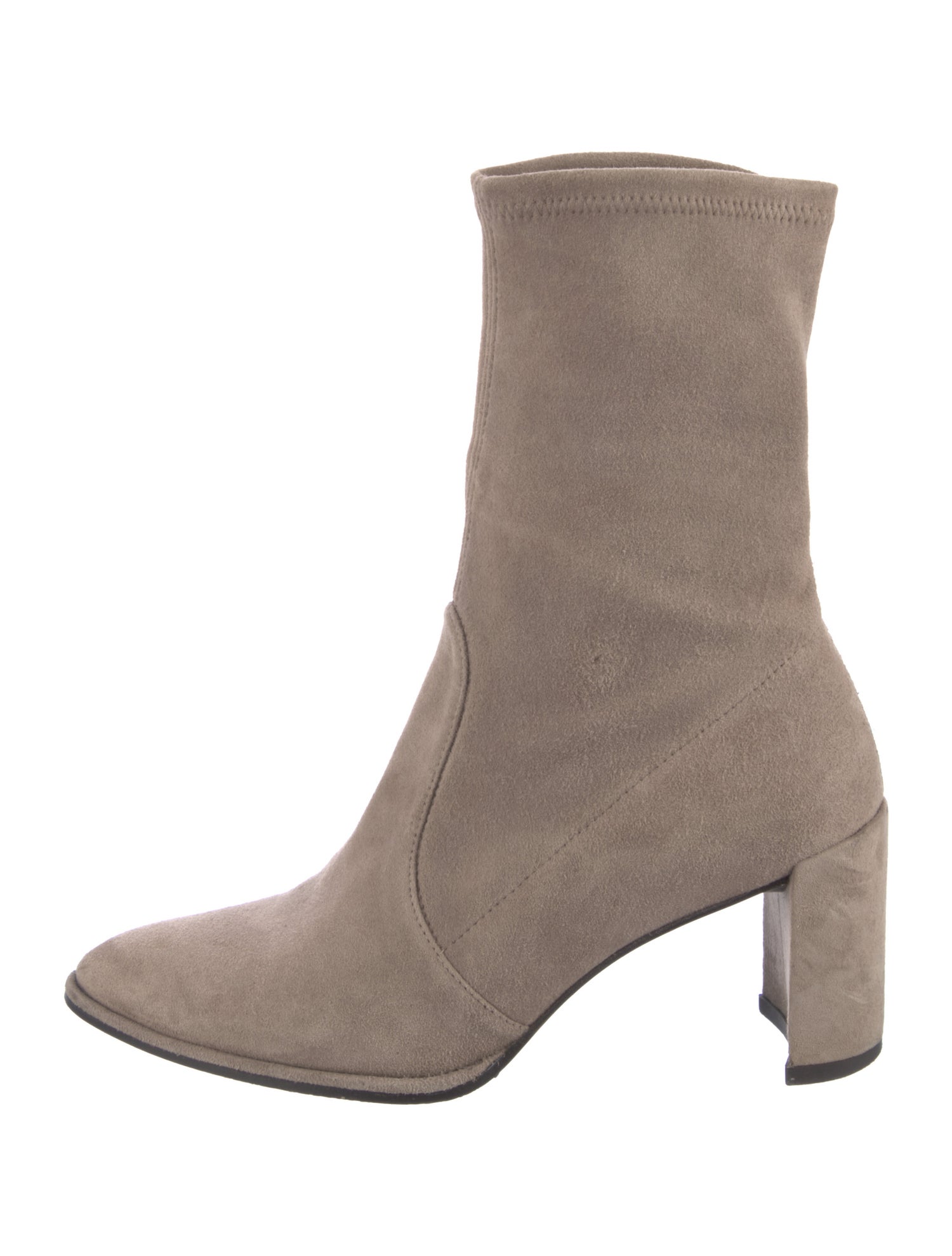 Stuart Weitzman Suede Sock Boots