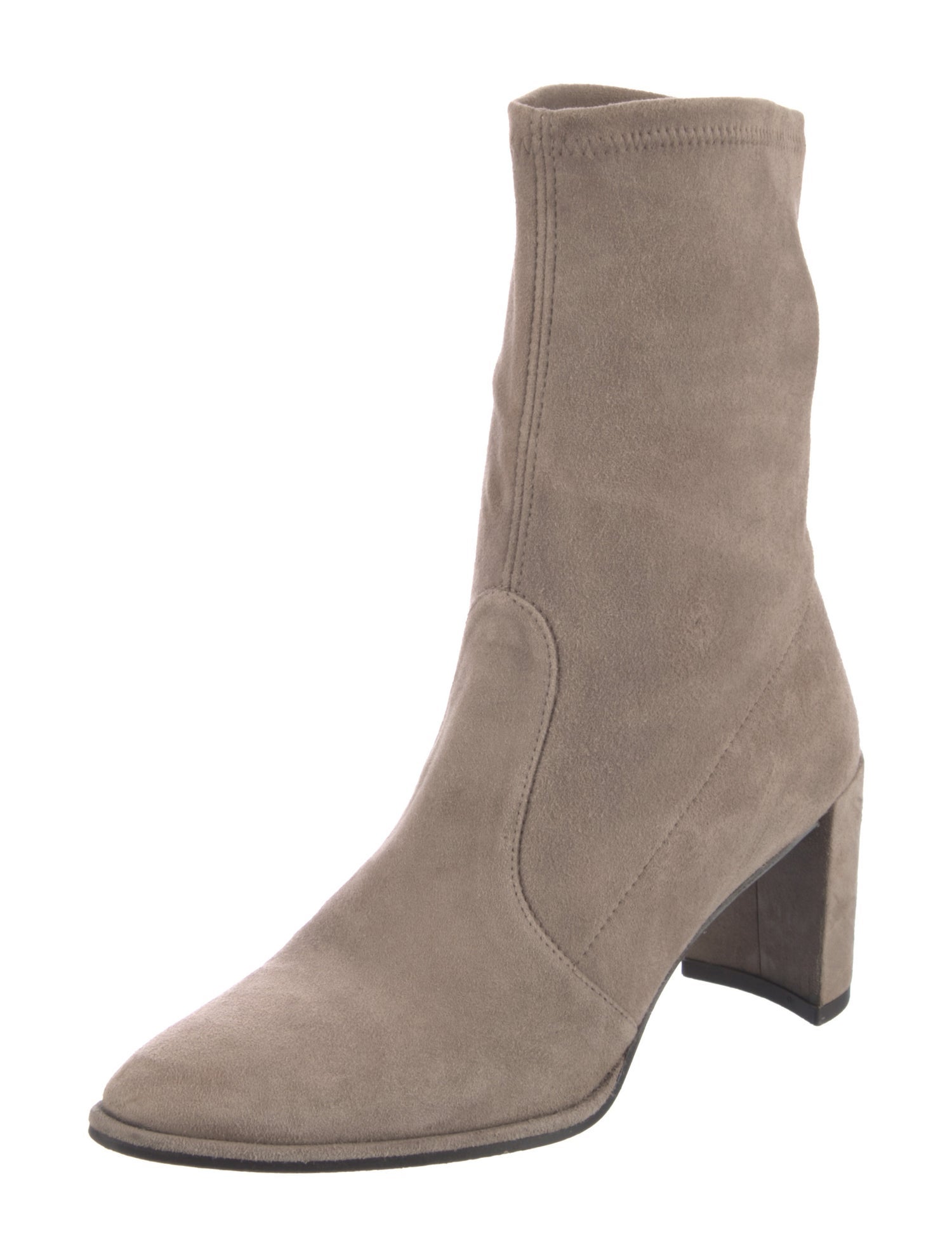 Stuart Weitzman Suede Sock Boots