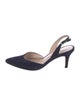 Stuart Weitzman Suede Slingback Pumps