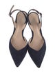 Stuart Weitzman Suede Slingback Pumps