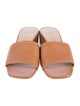 Stuart Weitzman Leather Slides