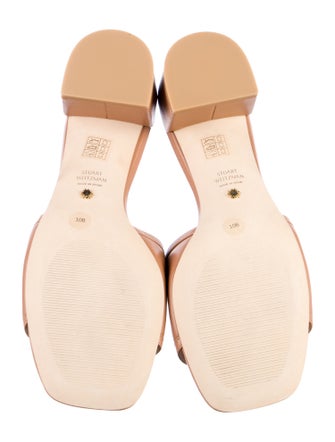Stuart Weitzman Leather Slides