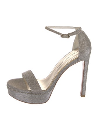 Stuart Weitzman Glitter Sandals