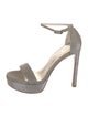 Stuart Weitzman Glitter Sandals