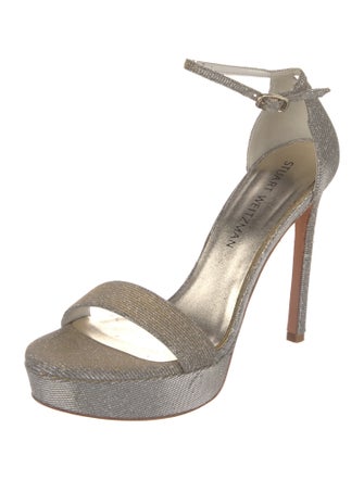 Stuart Weitzman Glitter Sandals